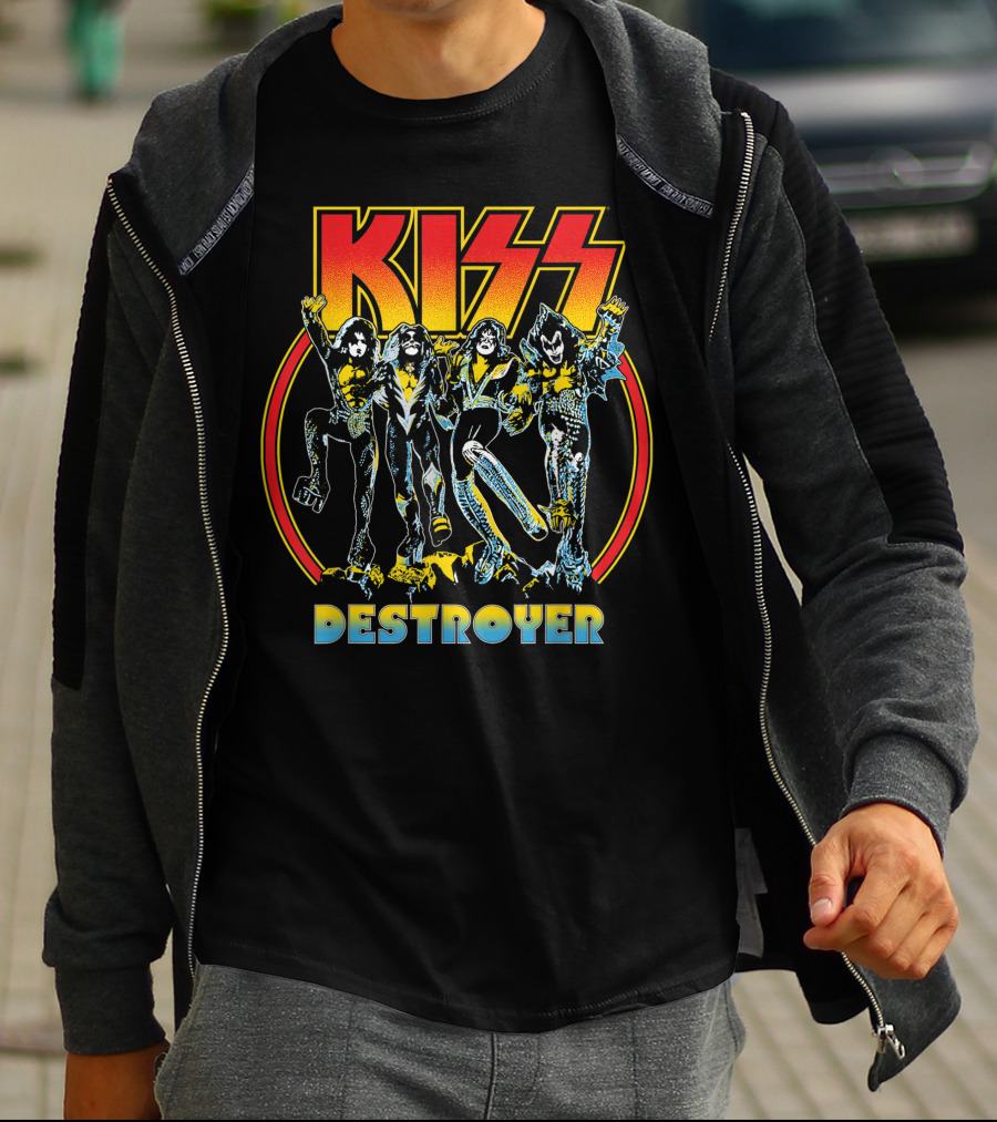 KISS Destroyer Rock And Roll Party T-Shirt