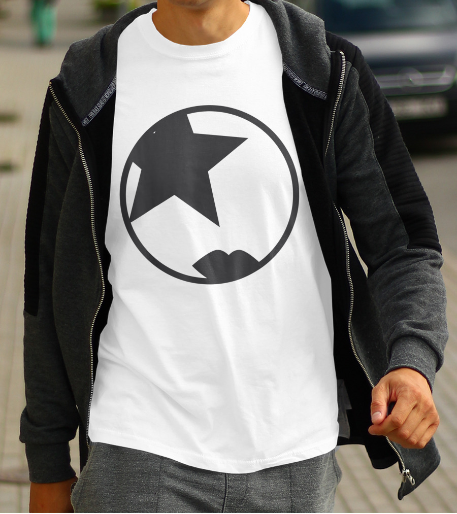 KISS Starchild Star Lips Circle T-Shirt