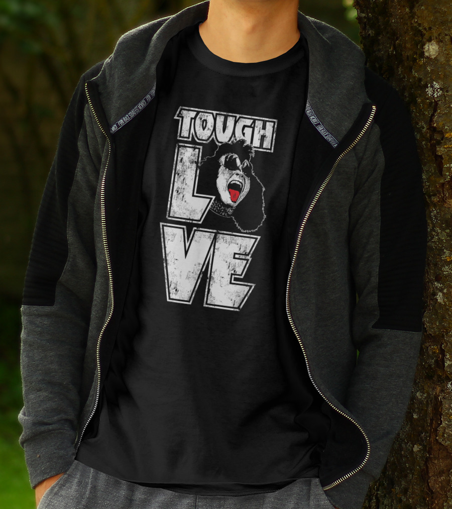 Tough Love Gene KISS Rock Iconic T-Shirt