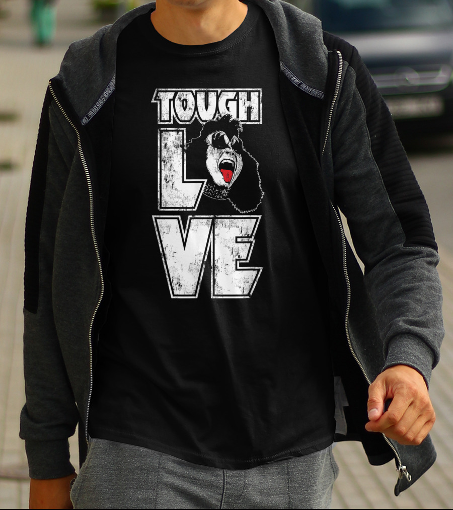 Tough Love Gene KISS Rock Iconic T-Shirt
