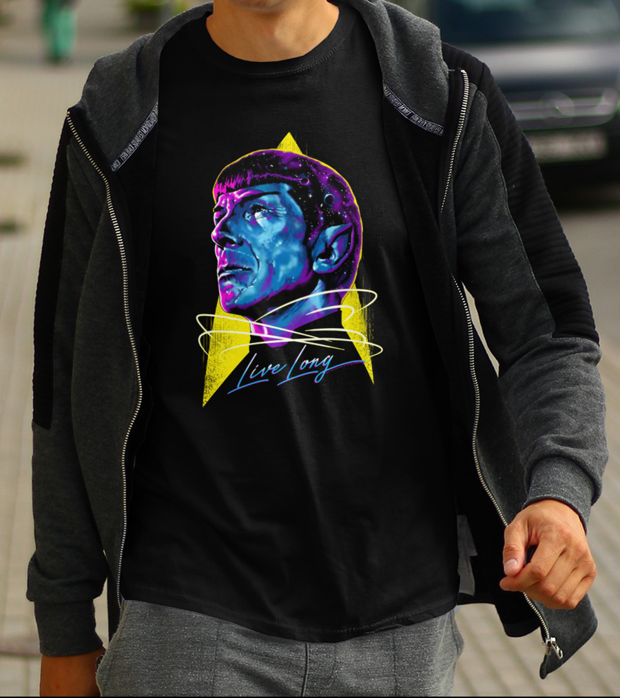 Live Long Star Trek Spock T-Shirt