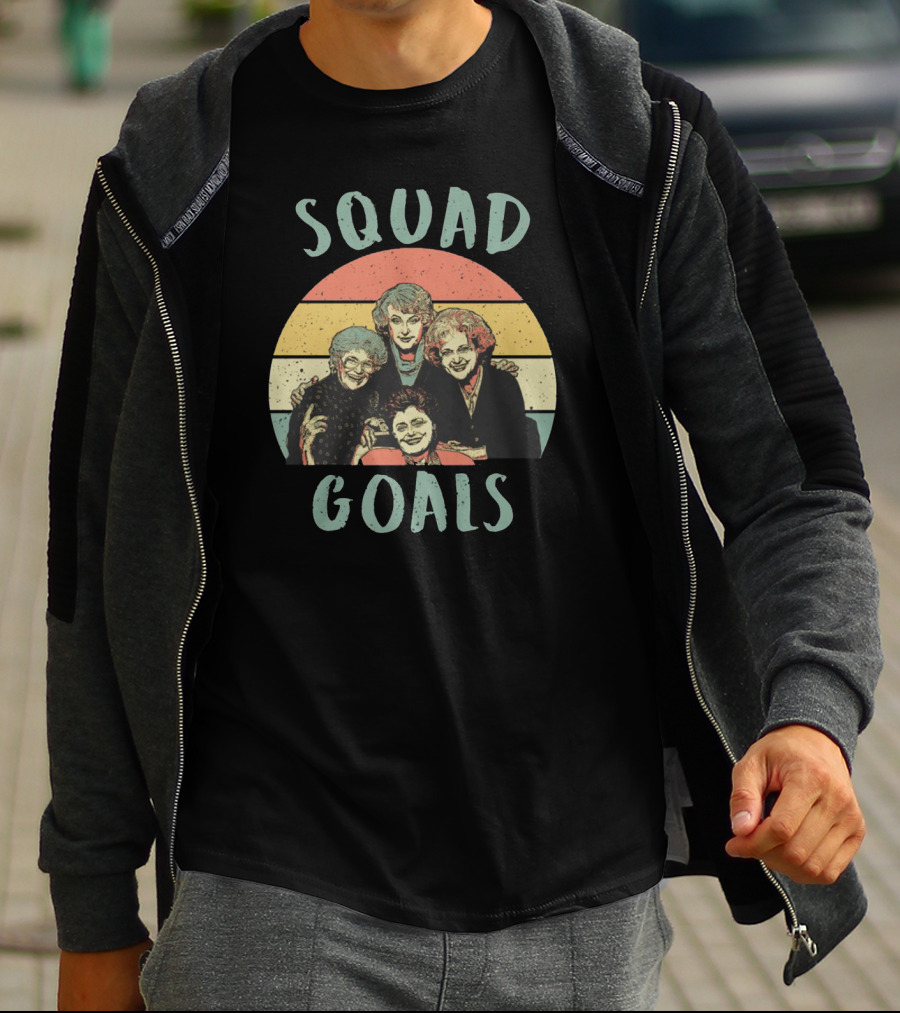SQUAD GOALS GOLDEN GIRLS RETRO T-Shirt