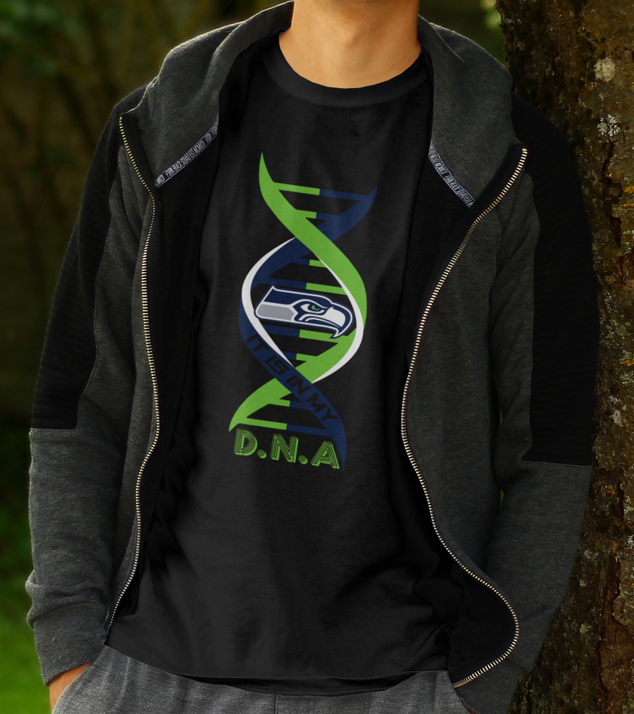 Seattle Seahawks It Is In My DNA. T-Shirt