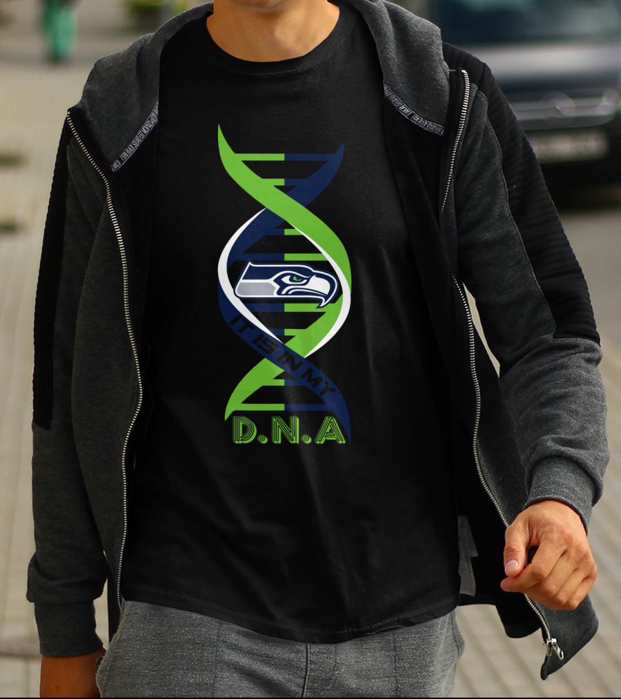 Seattle Seahawks It Is In My DNA. T-Shirt
