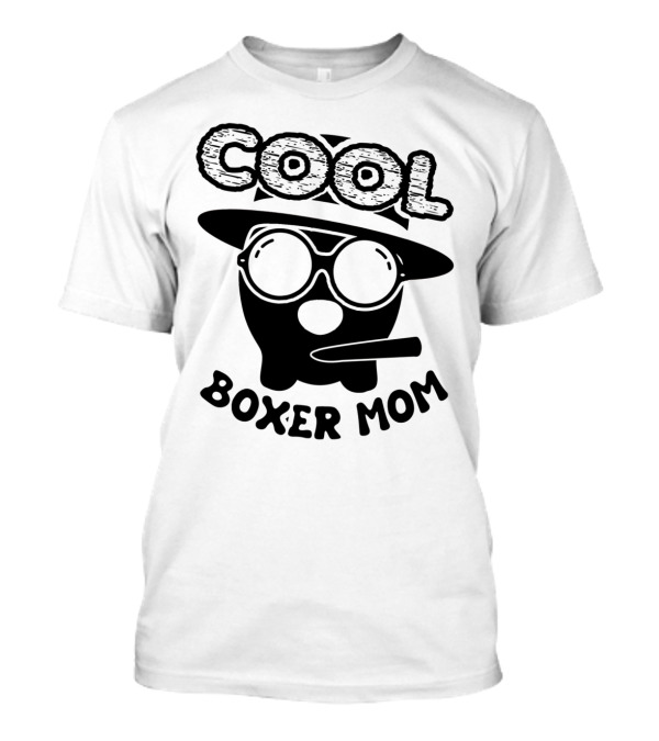 Cool Boxer Mom With Sunglasses And Hat T-Shirt