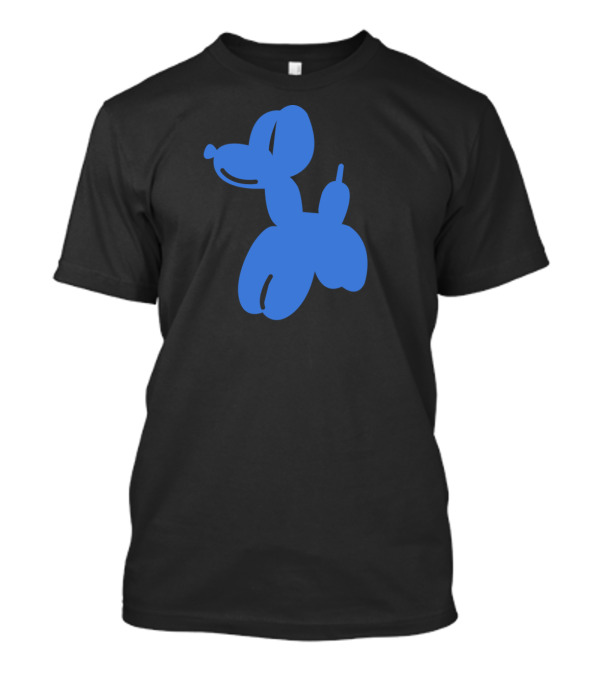 Blue Balloon Dog T-Shirt