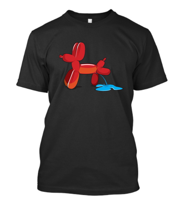 Naughty Dog Red Balloon Animal Iconic T-Shirt
