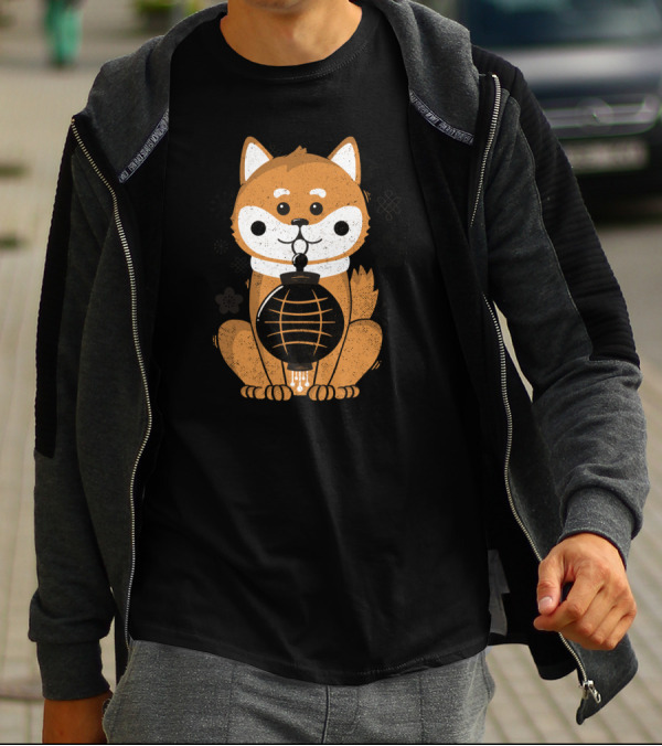 Happy Dog Year Lantern T-Shirt