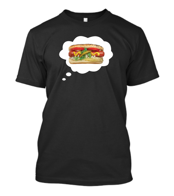 Chicago Hot Dog Thought Bubble Classic T-Shirt
