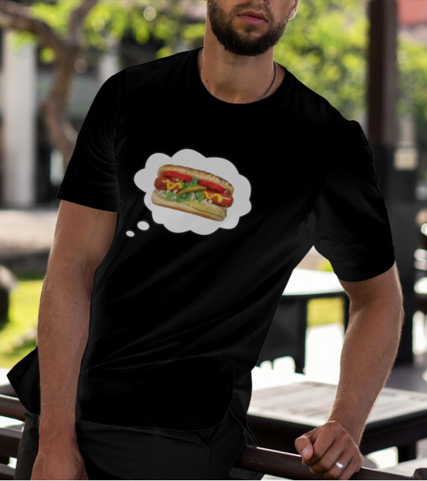Chicago Hot Dog Thought Bubble Classic T-Shirt