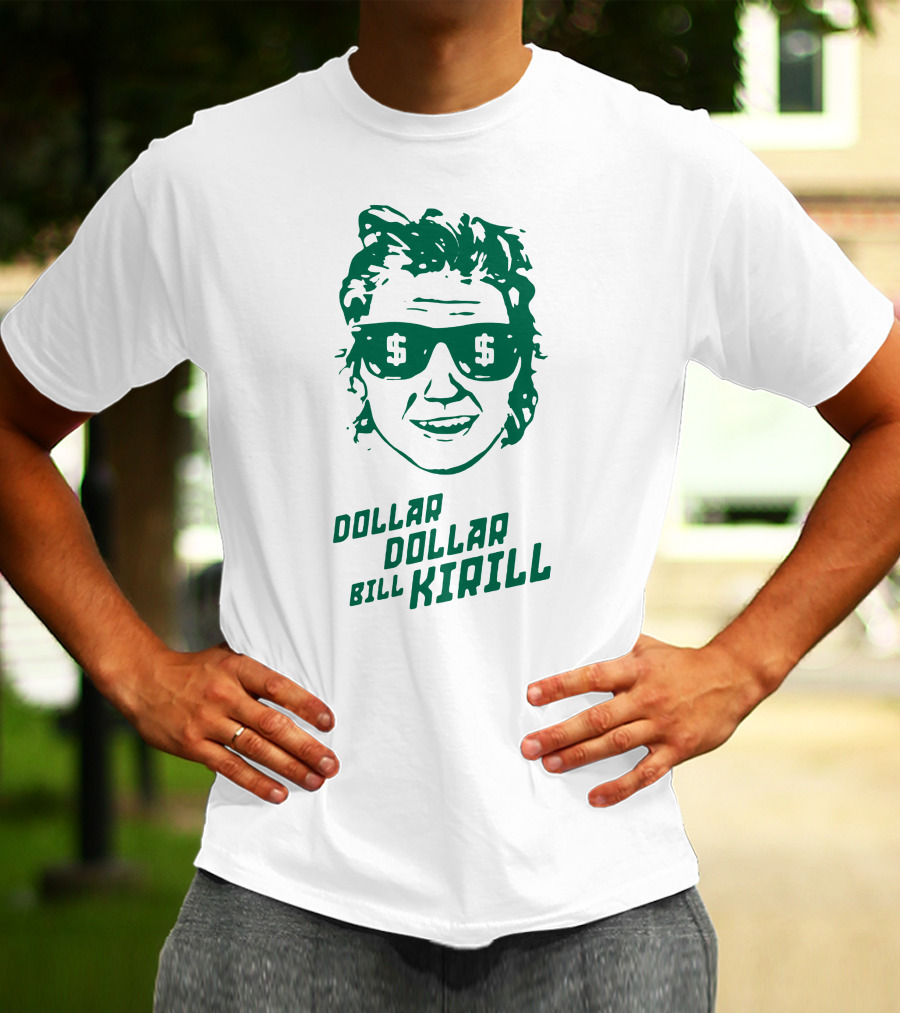 Dollar Dollar Bill Kirill Sunglasses Icon With Dollar Signs T-Shirt