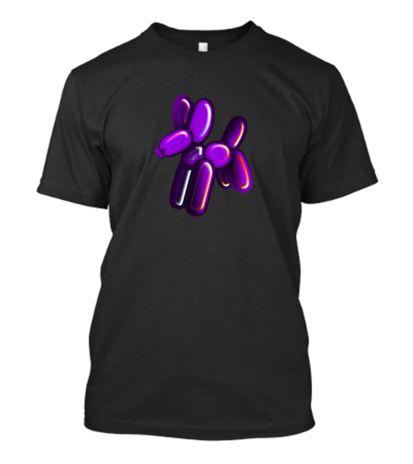 Purple Balloon Animal Dog T-Shirt