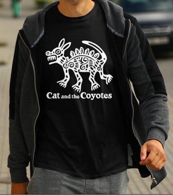 Cat And The Coyotes Azteca Dog T-Shirt