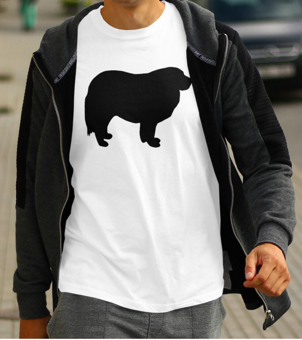 Caucasian Ovcharka Silhouette T-Shirt