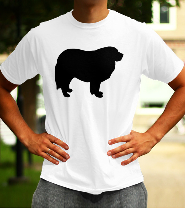Caucasian Ovcharka Silhouette T-Shirt
