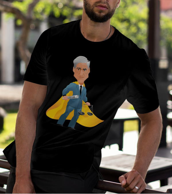The Hero We Need Subpoena Scales Of Justice Superhero Cape T-Shirt