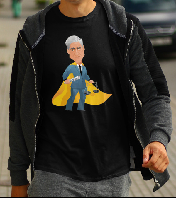 The Hero We Need Subpoena Scales Of Justice Superhero Cape T-Shirt