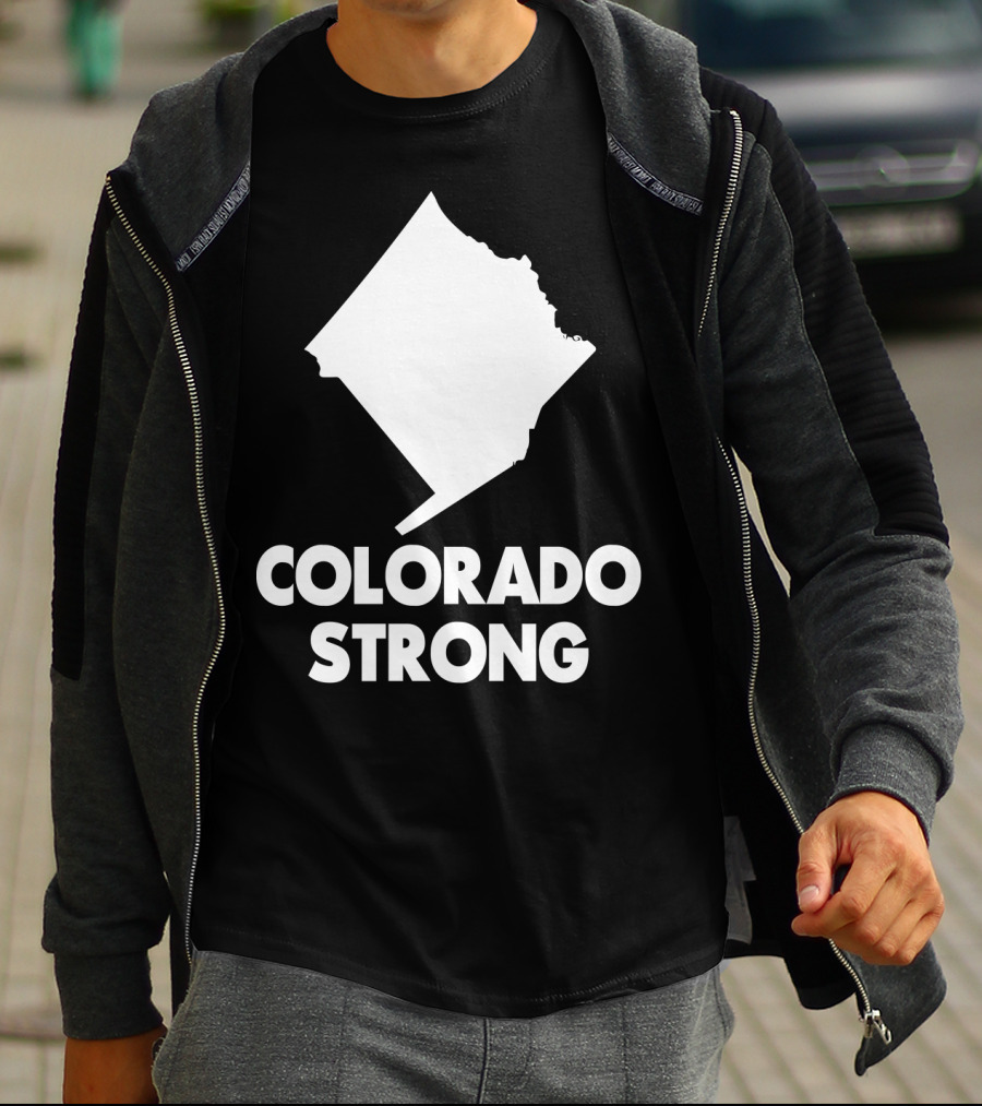 Colorado Strong DC State Outline T-Shirt