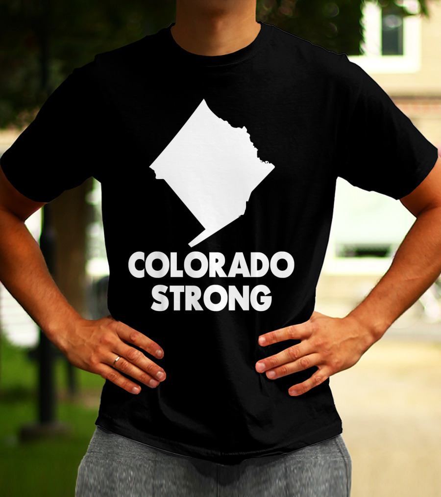 Colorado Strong DC State Outline T-Shirt
