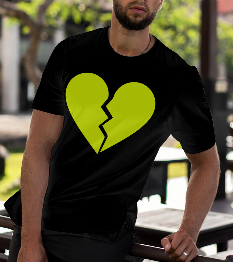 Marcus Lemonis Broken Heart Yellow Iconic T-Shirt