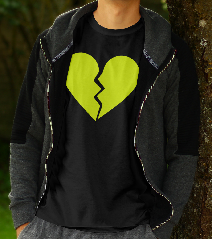 Marcus Lemonis Broken Heart Yellow Iconic T-Shirt