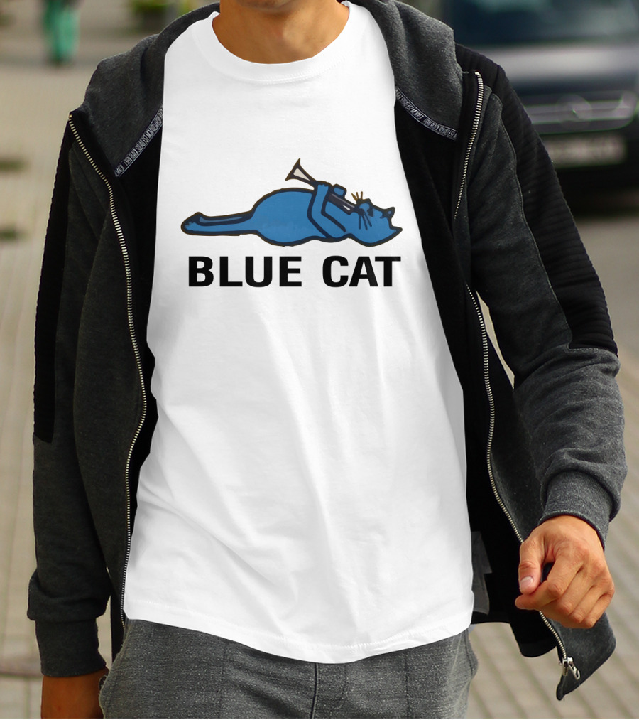 Blue Cat Records 60s Soul R&B Jazz Trombone Vintage T-Shirt
