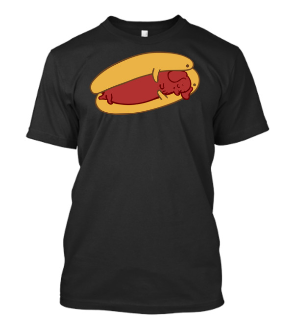 Hot Dog Dachshund Cute Sausage Dog In A Bun T-Shirt