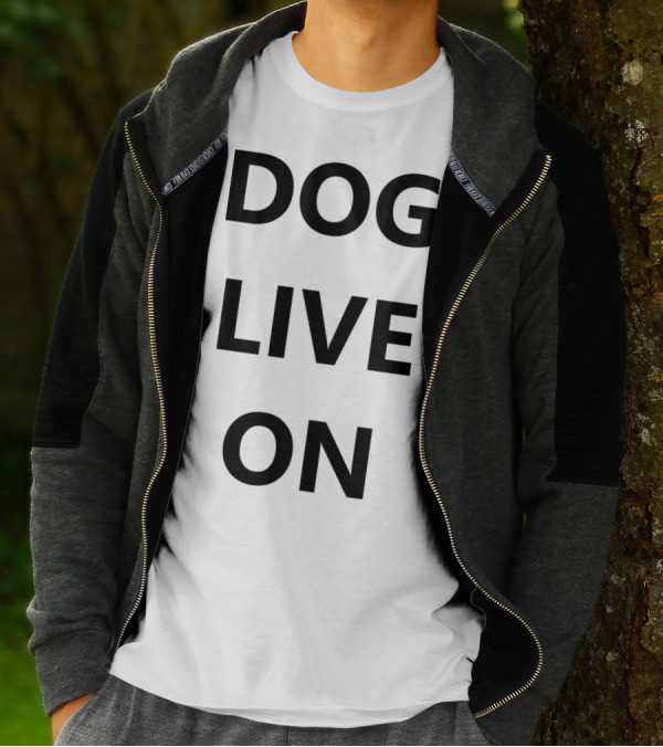 DOG LIVE ON No Evil God T-Shirt