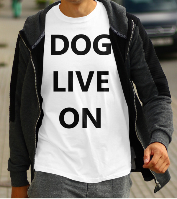 DOG LIVE ON No Evil God T-Shirt