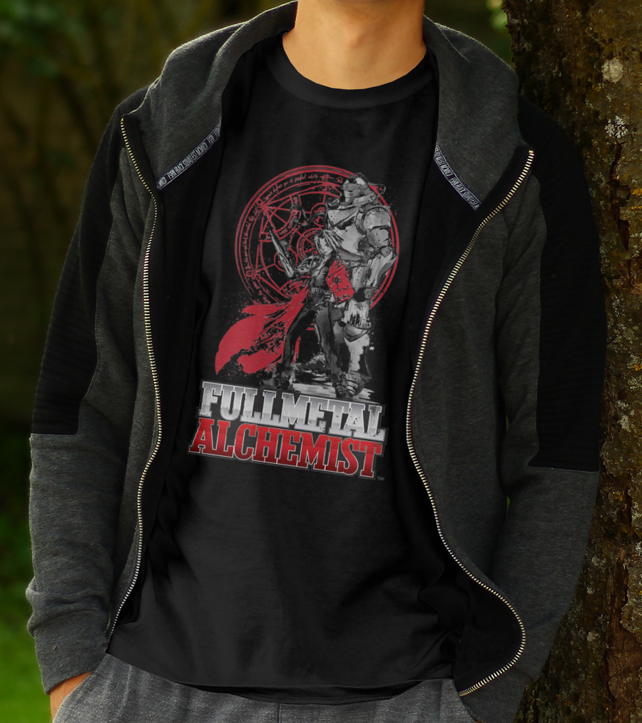 Fullmetal Alchemist Circle Symbol Armor Duo T-Shirt