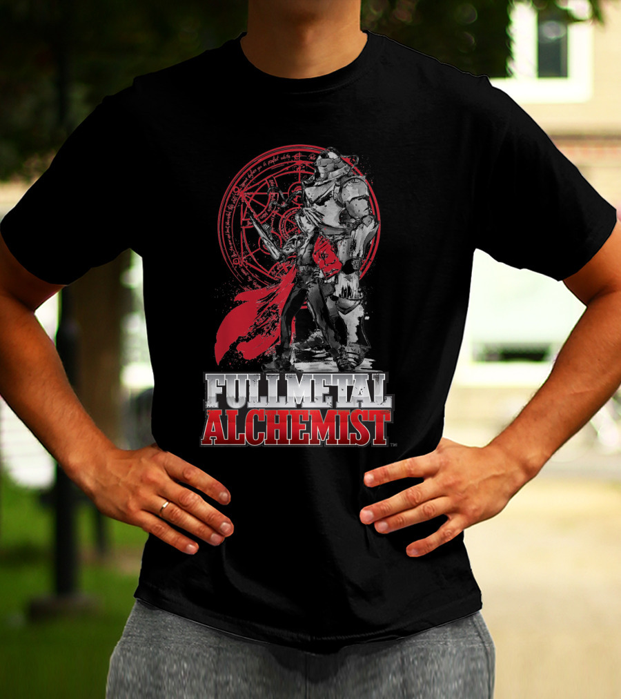 Fullmetal Alchemist Circle Symbol Armor Duo T-Shirt