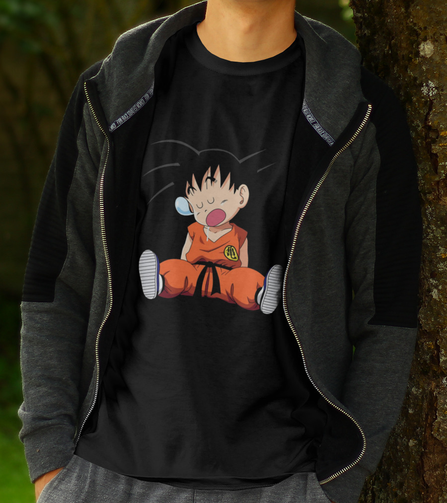 Dragonball Z Goku Kid Sleepy Super Saiyan T-Shirt