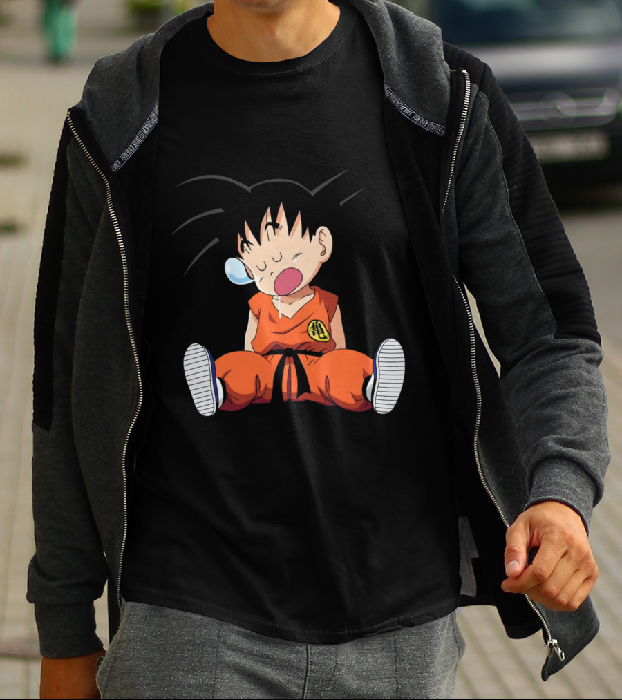Dragonball Z Goku Kid Sleepy Super Saiyan T-Shirt