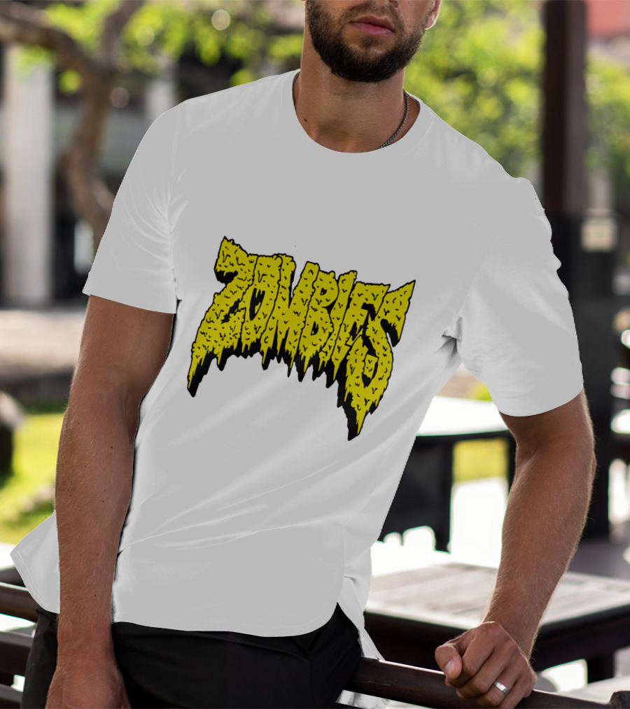 Flatbush Zombies Iconic Yellow Gooey Text T-Shirt