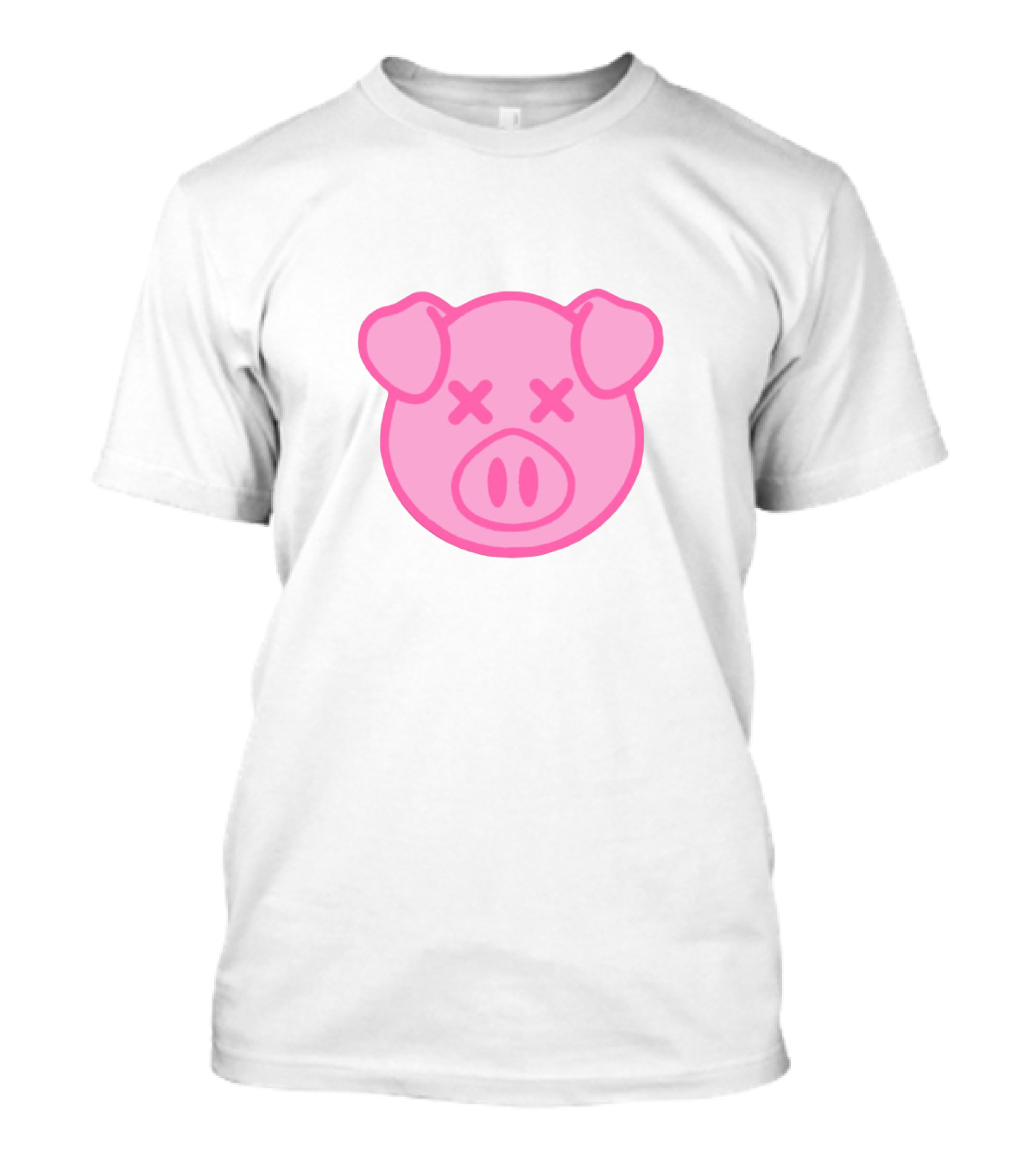 Shane Dawson Pink Pig Icon With Crossed Eyes T-Shirt