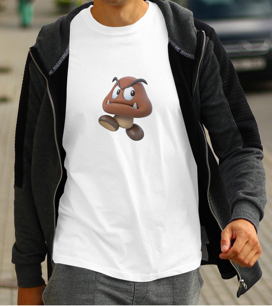 Mario Goomba Character T-Shirt