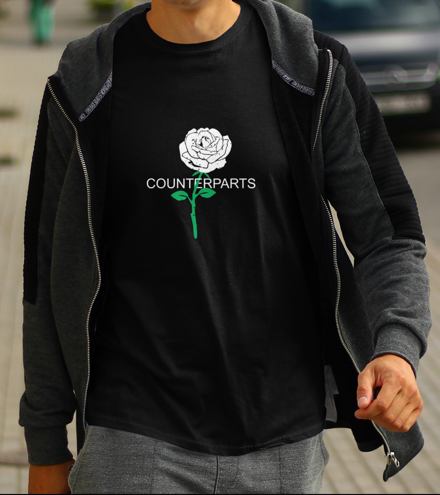 COUNTERPARTS White Rose T-Shirt