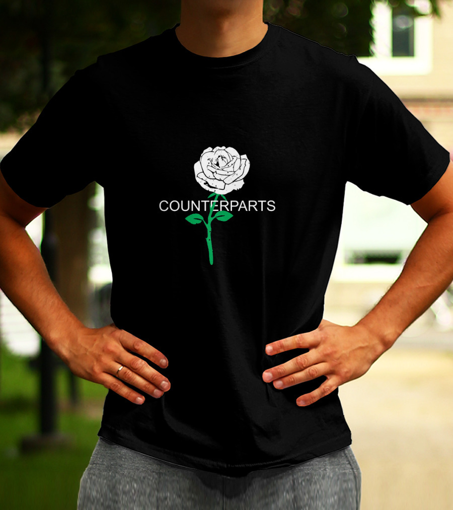 COUNTERPARTS White Rose T-Shirt