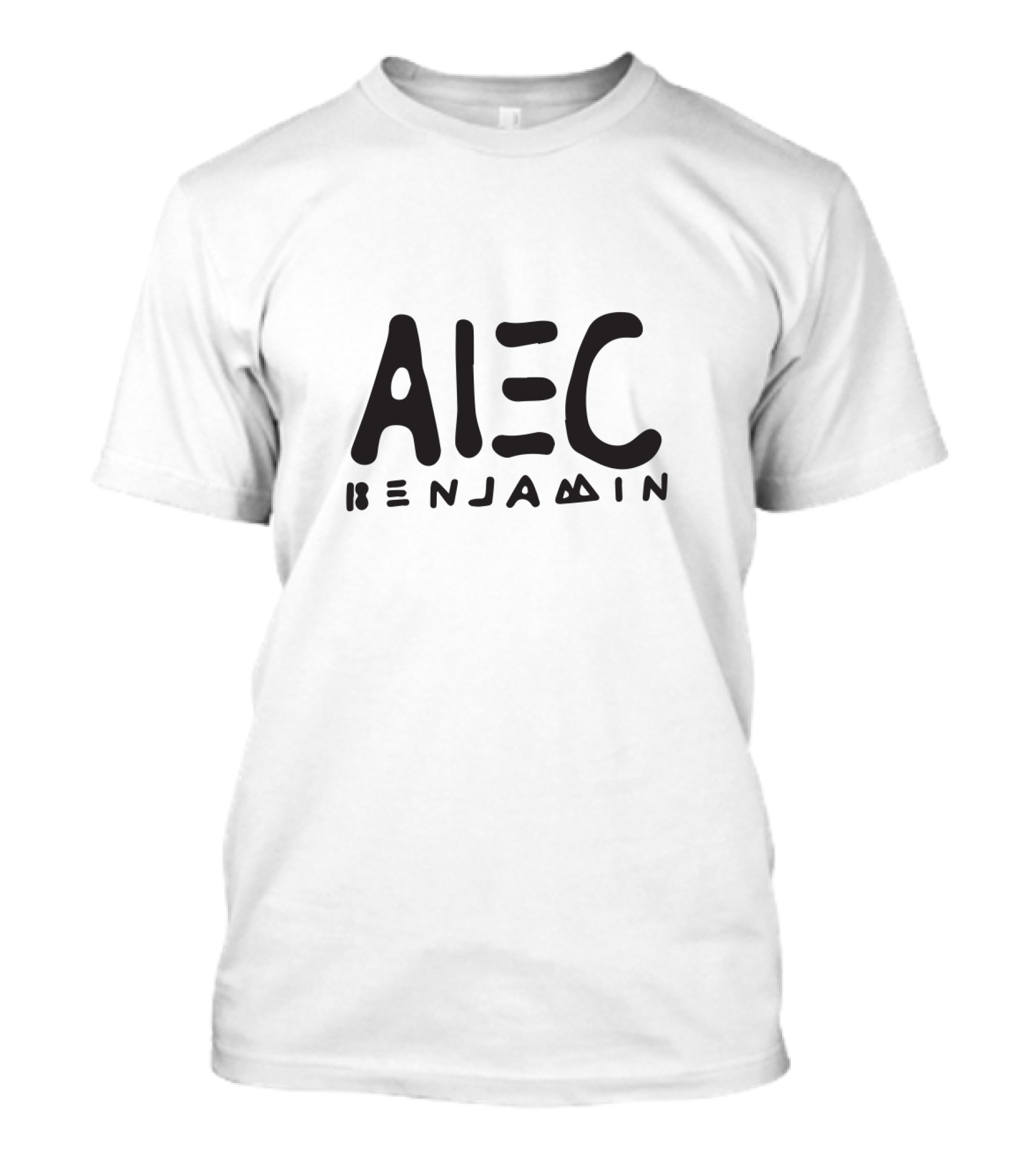 Alec Benjamin Stylized Text With Unique Fonts T-Shirt