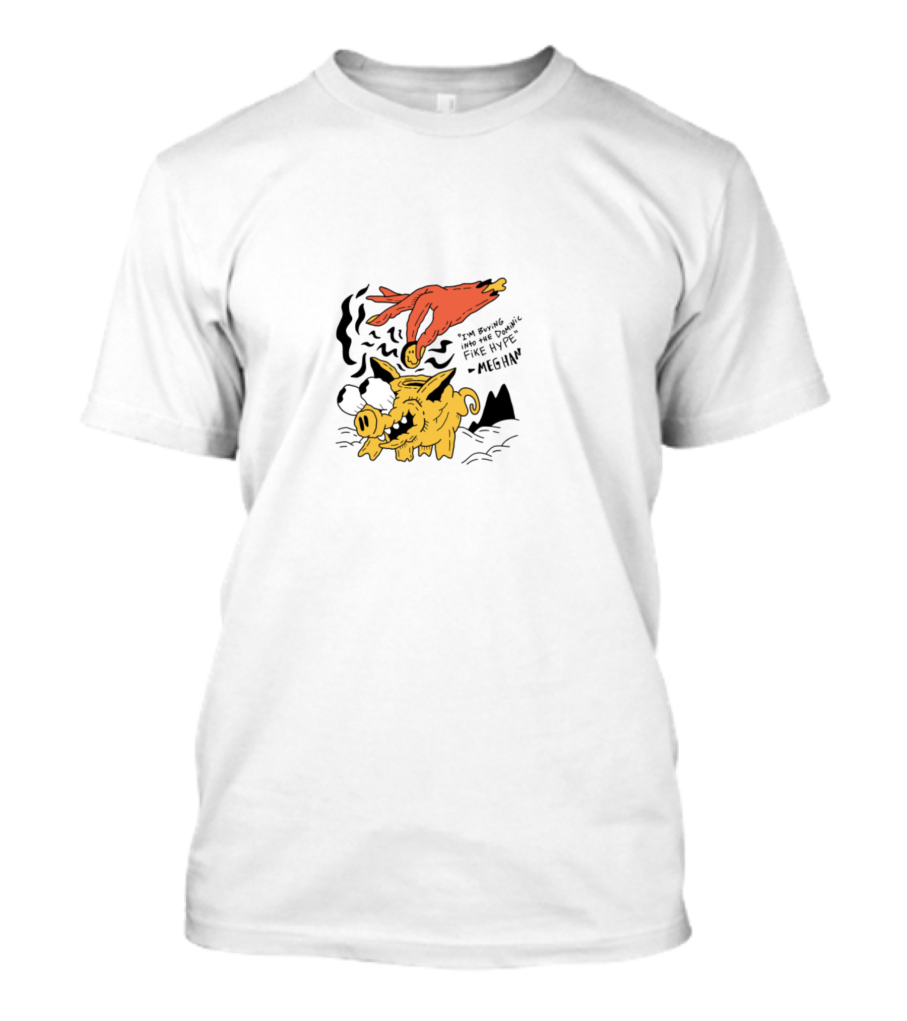 Dominic Fike Hype Meghan Pig T-Shirt
