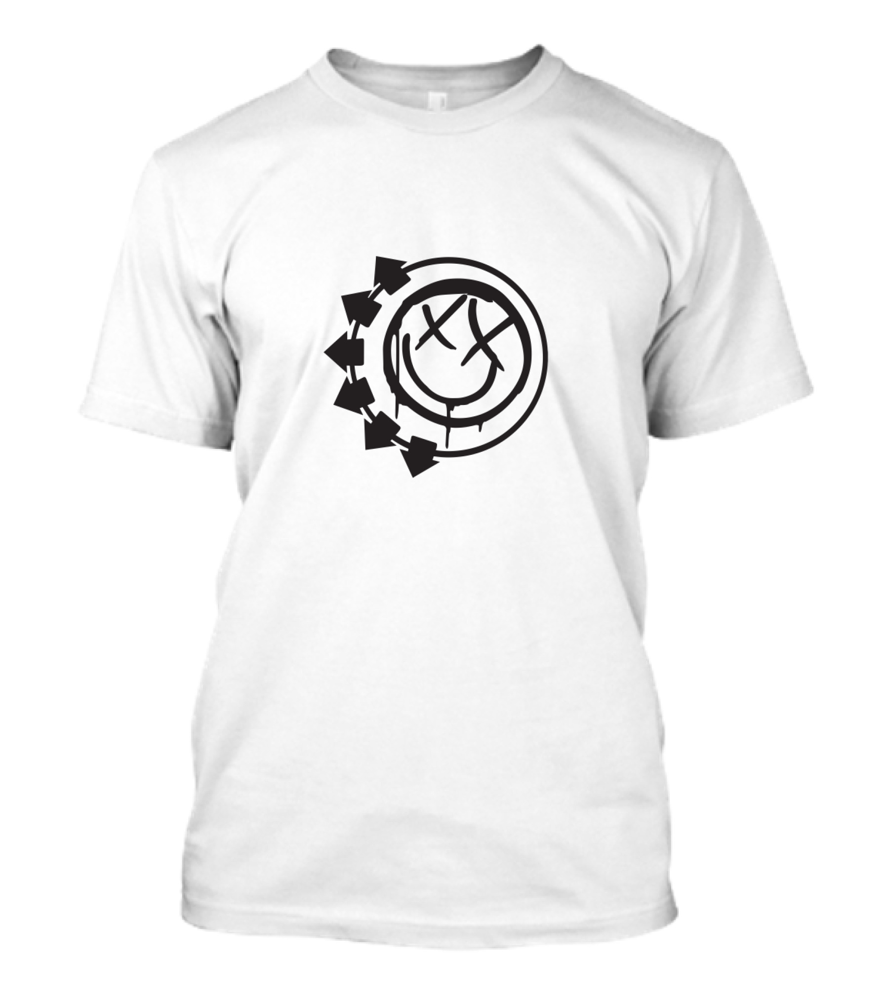 Blink 182 Smiley Face Arrows T-Shirt