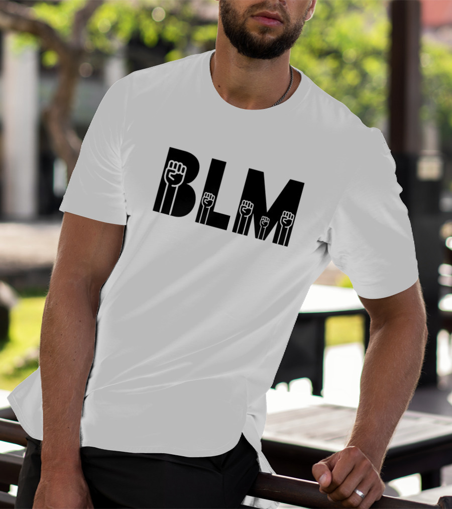 BLM Fists Raised Solidarity T-Shirt