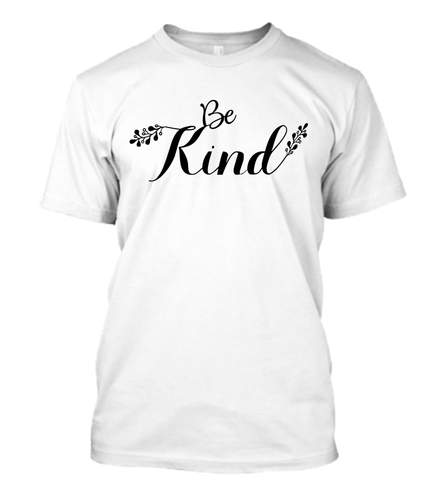 Be Kind Floral Script T-Shirt