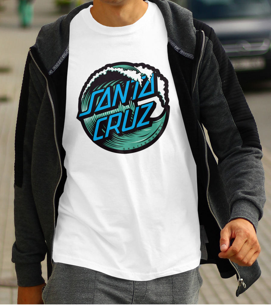 Santa Cruz Skateboards Wave T-Shirt