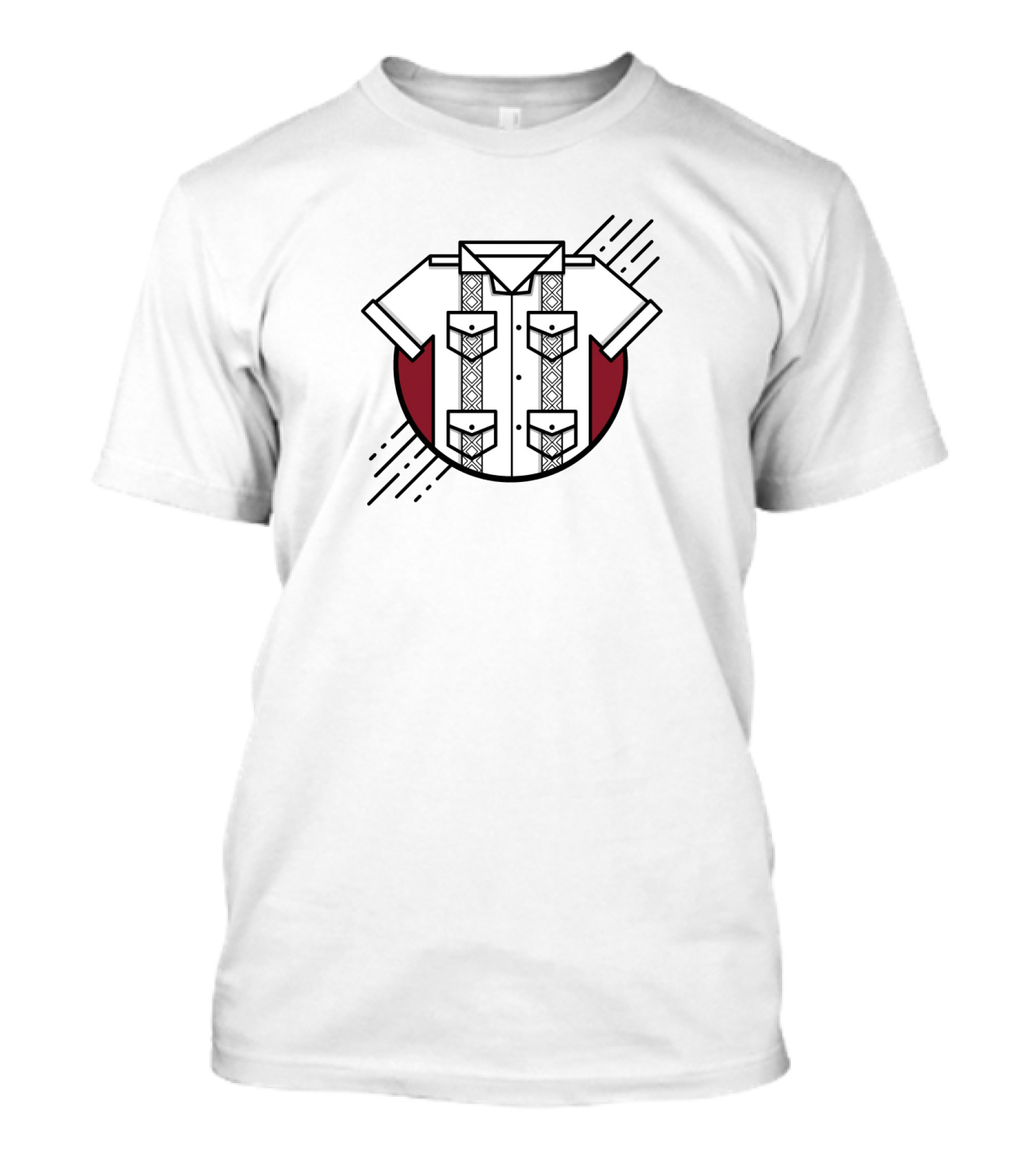 Classic Guayabera Iconic T-Shirt