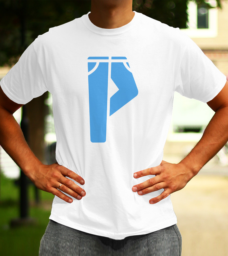 Pant Icon Blue Leg T-Shirt
