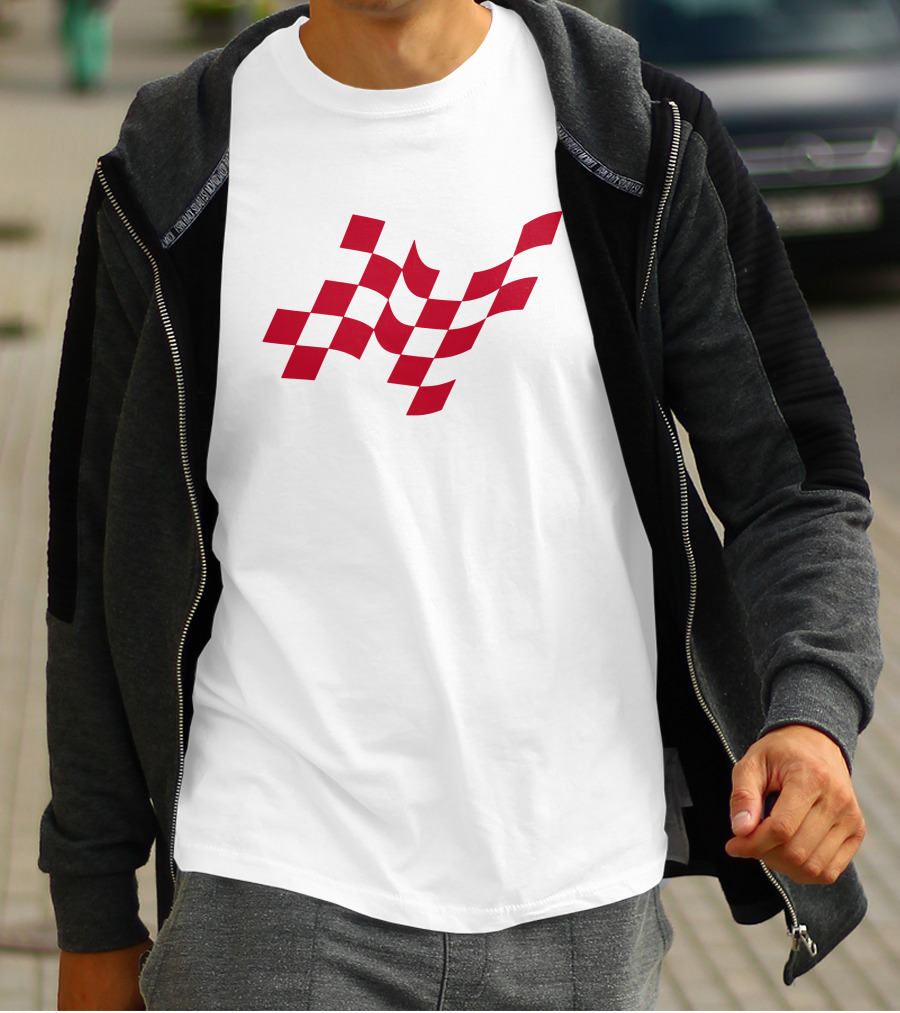 Checkered Racing Flag T-Shirt