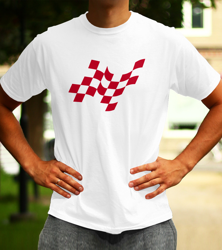 Checkered Racing Flag T-Shirt