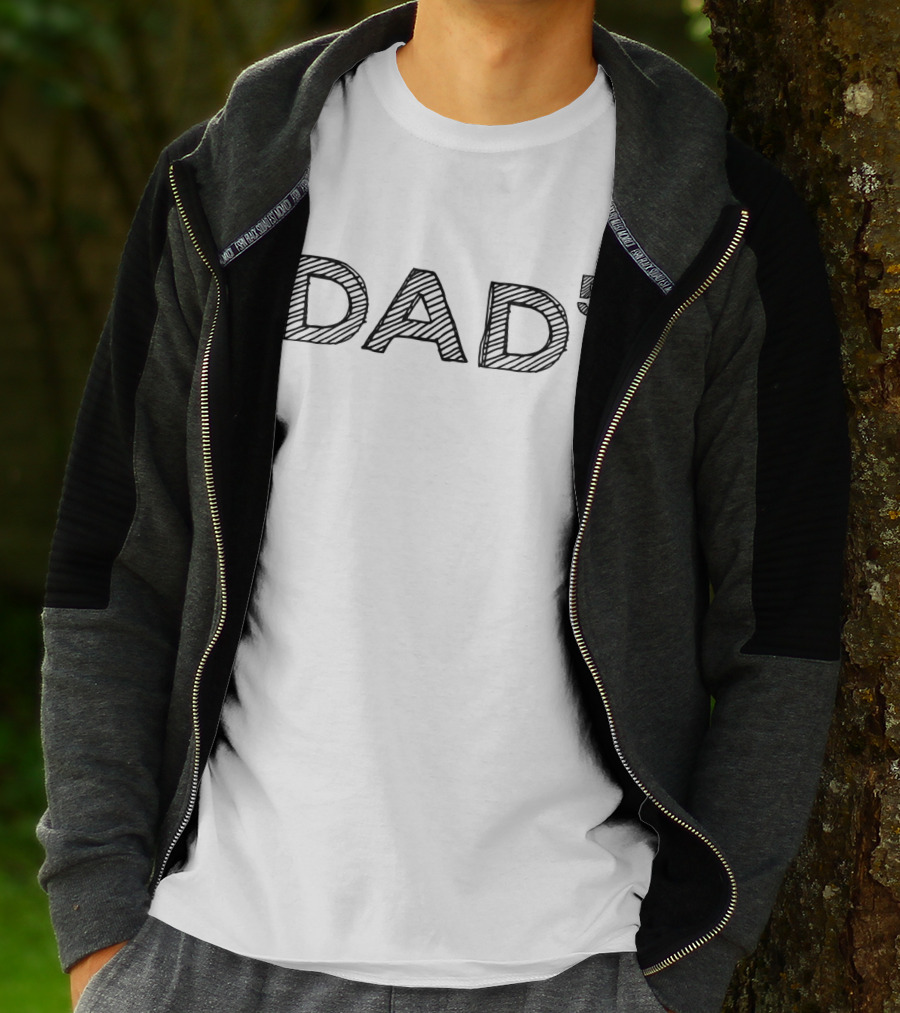 Dad To The Fifth Power Father Of Five Math Nerd Mens Math T-Shirt