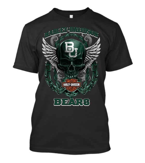 Harley Davidson Bu Bears Motorcycles T-Shirt